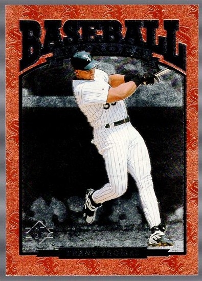 1996 SP Bsbl. “Baseball Heroes" #82 Frank Thomas