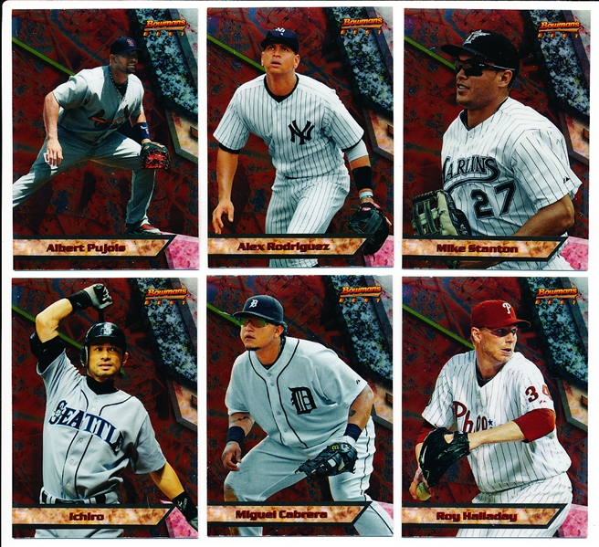 2011 Bowman Bb- “Bowmans Best" Inserts- 6 Diff.