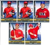 2011 Bowman Bb- “Bowman's Brightest Inserts- 14 Asst