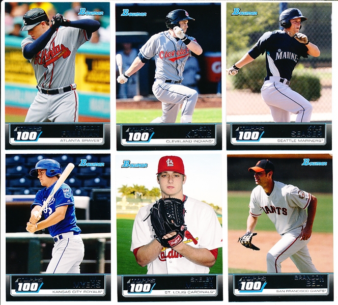 2011 Bowman Bb- “Topps 100" Inserts- 38 Asst.