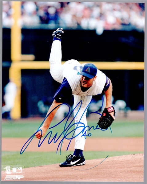 Autographed Andy Benes Arizona Diamondbacks MLB Color 8" x 10" Photo