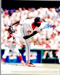 Autographed Alvin Mormon Cleveland Indians MLB Color 8 x 10 Photo