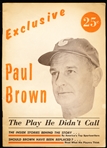 1962 Ra-Ka Inc. Paul Brown: The Play He Didn't Call, Hal Lebowitz, Editor