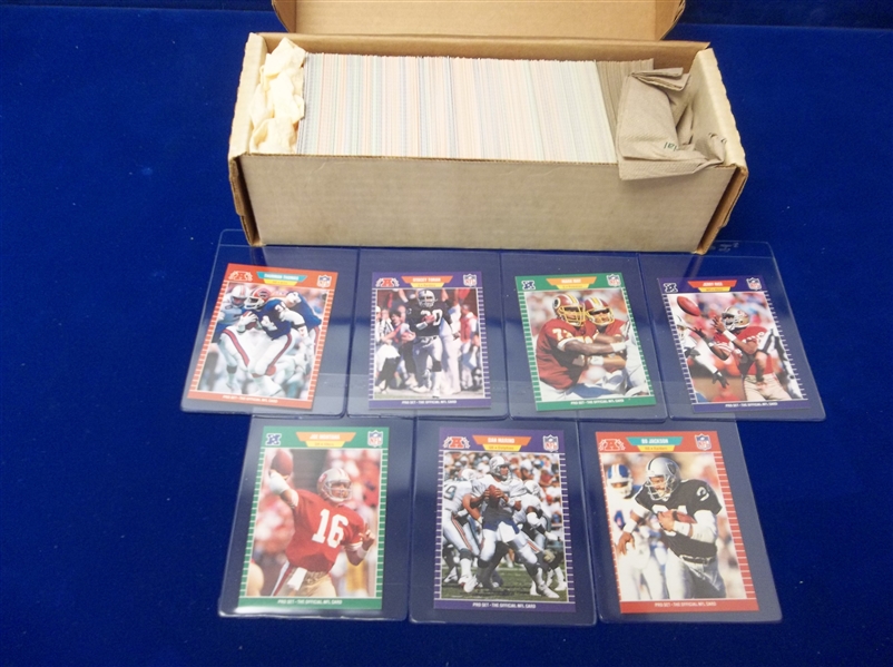 1989 Pro Set Football- Low Set of 440