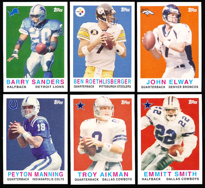 2008 Topps Ftbl.- “Turn Back the Clock"- 48 Asst.