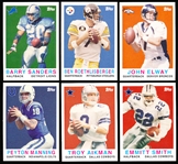 2008 Topps Ftbl.- “Turn Back the Clock- 48 Asst.