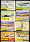 1957 Topps “Planes" (R707-2)- 8 Asst/7 Diff.
