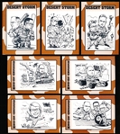 1991 Crown Sports Card Co. “The Desert Storm Collection Series II" Factory Sets of 10 with Header Card- 19 Sets