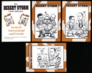 1991 Crown Sports Card Co. “The Desert Storm Collection Series II Factory Sets of 10 with Header Card- 19 Sets