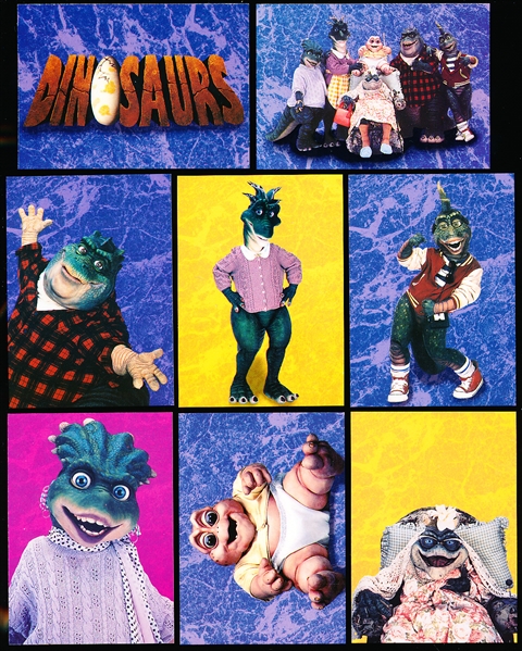 1992 Pro Set “Dinosaurs" Complete Sets of 50 with Trivia Sets of 5- 3 Sets