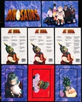 1992 Pro Set “Dinosaurs" Complete sets of 50 with Trivia Sets of 5 & Puzzle Sets of 10- 5 Sets
