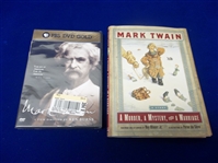 2001 Mark Twain Clean-Up Group of Two Diff. Items! 