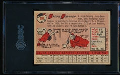 1958 Topps Baseball- #307 Brooks Robinson, Orioles- SGC 7 (NM)