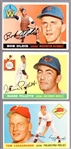 1955 Topps Baseball- Hi#s- 3 Diff