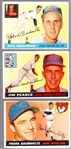 1955 Topps Baseball- Hi#s- 3 Diff