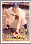 1957 Topps Bb- #30 Pee Wee Reese, Dodgers