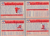 1957 Topps Bb- 4 Diff