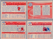1957 Topps Bb- 4 Diff