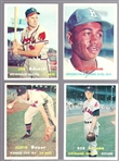 1957 Topps Bb- 4 Diff
