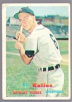 1957 Topps Bb- #125 Al Kaline, Tigers