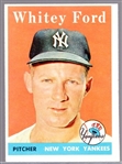 1958 Topps Baseball- #320 Whitey Ford, Yankees