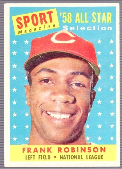 1958 Topps Baseball- #484 Frank Robinson All Star