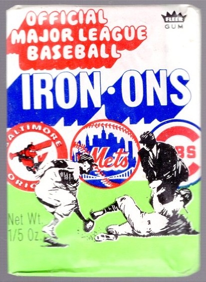 1968/70 Fleer MLB Iron-Ons- 1 Unopened Pack