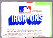 1968/70 Fleer MLB Iron-Ons- 1 Unopened Pack