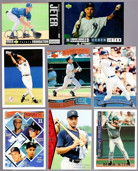 Derek Jeter Bsbl.- 26 Asst. Cards