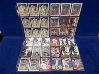 Chipper Jones Bsbl.- 83 Asst. Cards in Pages
