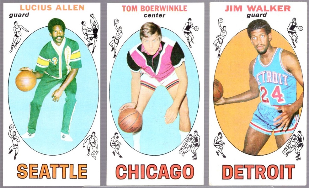 1969-70 Topps Bskbl.- 10 Diff. Cards
