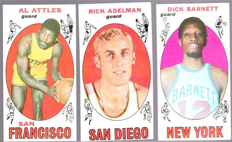 1969-70 Topps Bskbl.- 10 Diff. Cards