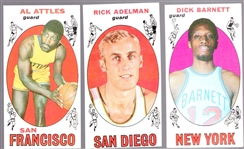 1969-70 Topps Bskbl.- 10 Diff. Cards