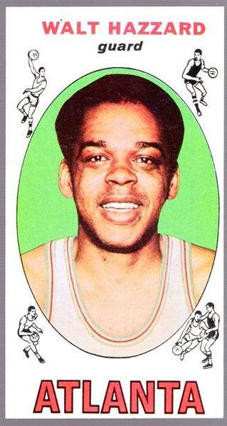 1969-70 Topps Bskbl. #27 Walt Hazzard RC, Hawks