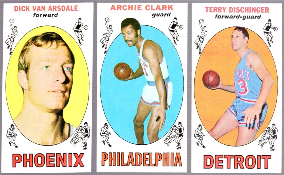 1969-70 Topps Bskbl.- 10 Diff. Cards