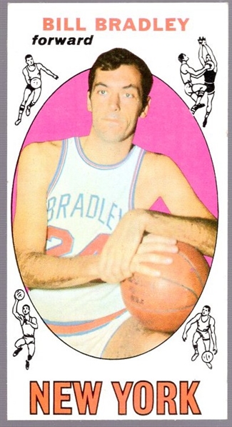 1969-70 Topps Bskbl. #43 Bill Bradley RC, Knicks