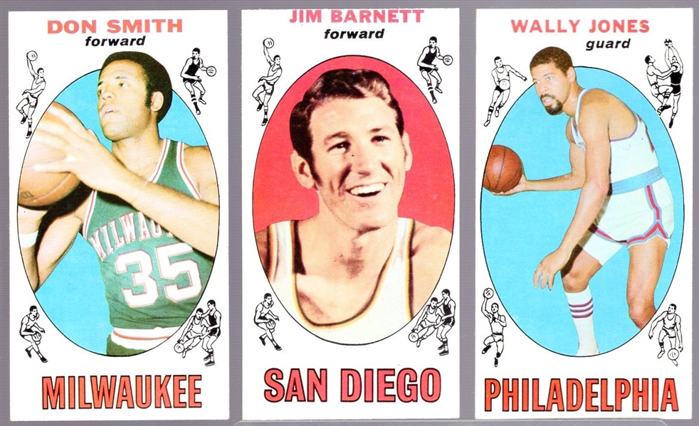 1969-70 Topps Bskbl.- 10 Diff. Cards