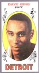 1969-70 Topps Bskbl. #55 Dave Bing RC, Pistons