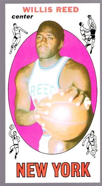 1969-70 Topps Bskbl. #60 Willis Reed RC, Knicks