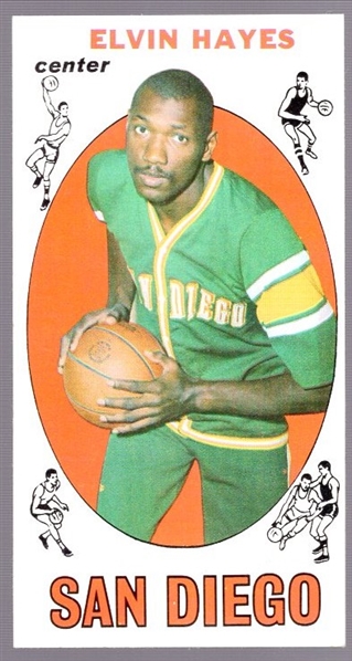 1969-70 Topps Bskbl. #75 Elvin Hayes, RC, Rockets