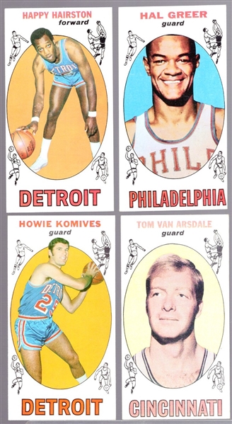 1969-70 Topps Bskbl.- 10 Diff. Cards