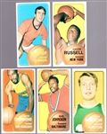 1970-71 Topps Bskbl.- 5 Diff. Cards