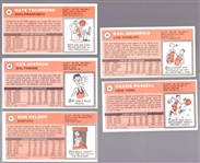 1970-71 Topps Bskbl.- 5 Diff. Cards