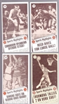 1970-71 Topps Bskbl.- 4 Diff. All-Star Cards