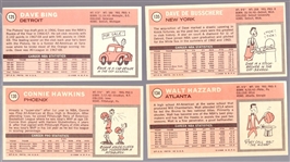 1970-71 Topps Bskbl.- 4 Diff. Cards
