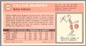 1970-71 Topps Bskbl. #137 Calvin Murphy RC, San Diego