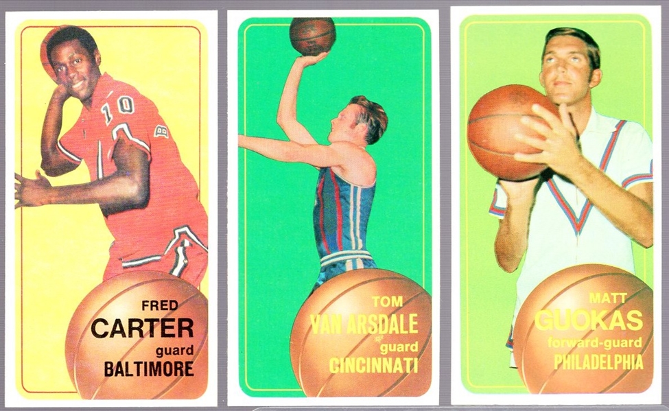 1970-71 Topps Bskbl.- 20 Diff. Cards