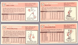 1970-71 Topps Bskbl.- 4 Diff. Cards