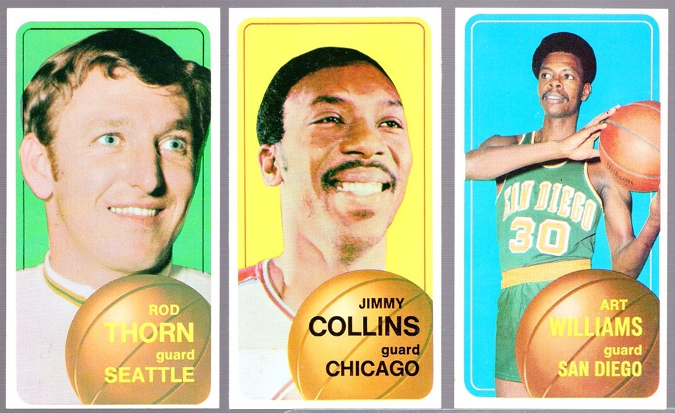 1970-71 Topps Bskbl.- 12 Diff. Cards