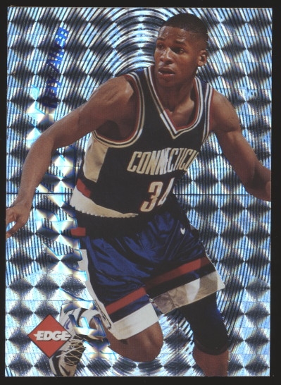 1996 Collectors Edge Bskbl. “Key Craze" Holofoil- #2 Ray Allen, U. Conn.- #546/2000!